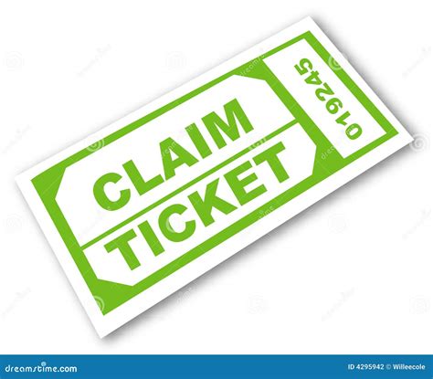 Claiming Tickets .